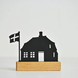 Bomhuset i eg og stål designet af BB Designmind.