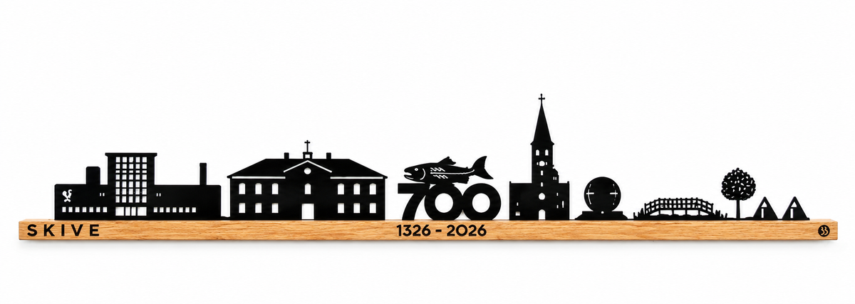 Skive 700 år – Limited Edition | Kun 50 stk.