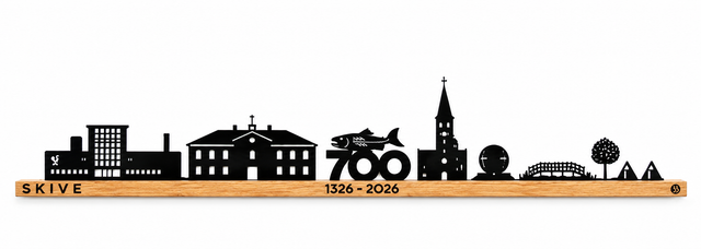 Skive 700 år – Limited Edition | Kun 50 stk.