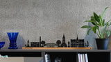 Silkeborg Skyline i eg og stål designet af BB Designmind.