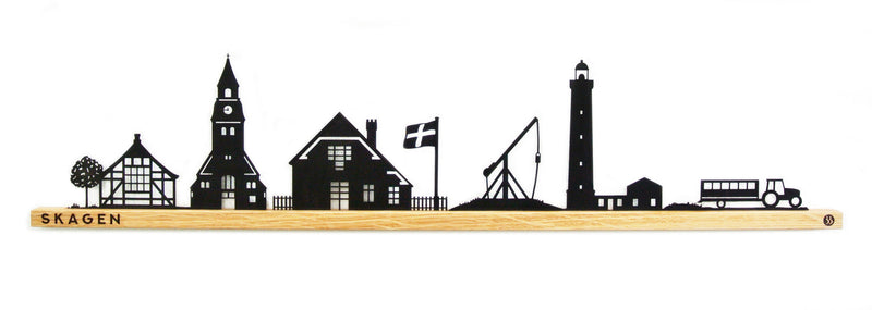 Skagen Skyline i eg og stål designet af BB Designmind.
